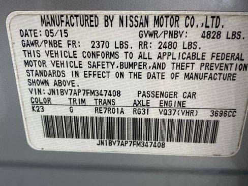 Used 2015 INFINITI Q50 Premium w/ All Weather Package image 22