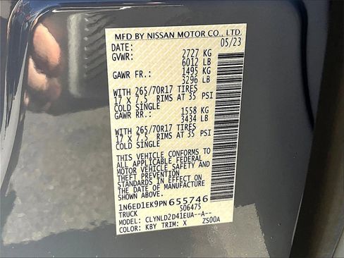 Used 2023 Nissan Frontier PRO-4X w/ Tow Package image 32