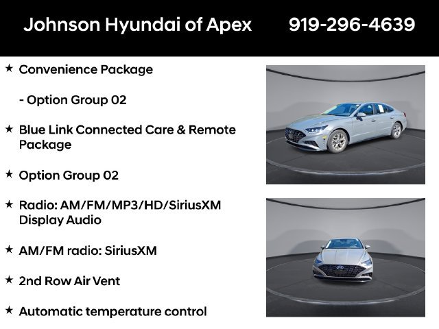 Used 2020 Hyundai Sonata SEL w/ Convenience Package FWD image 6