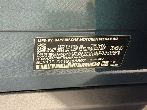 Used 2026 BMW X5 sDrive40i w/ Parking Assistance Package RWD image 20