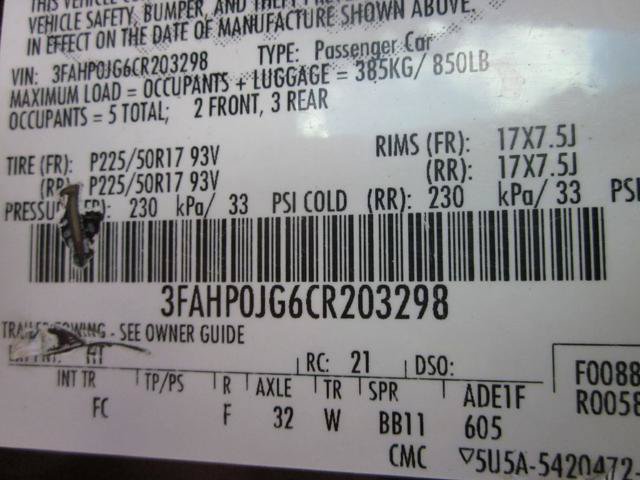 Used 2012 Ford Fusion SEL FWD image 11