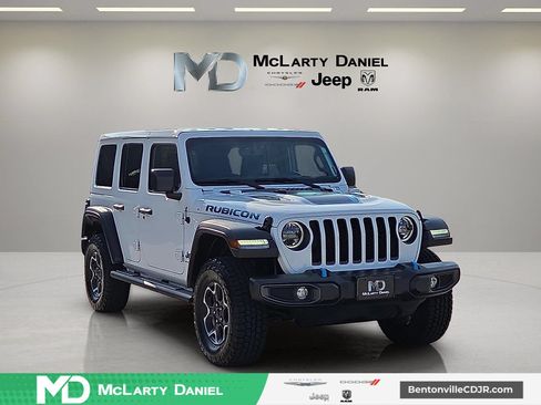 Used 2023 Jeep Wrangler Unlimited Rubicon 4xe w/ Cold Weather Group AWD/4WD image 1