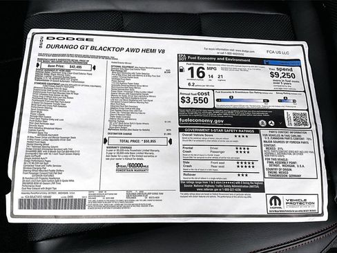 New 2026 Dodge Durango GT image 15