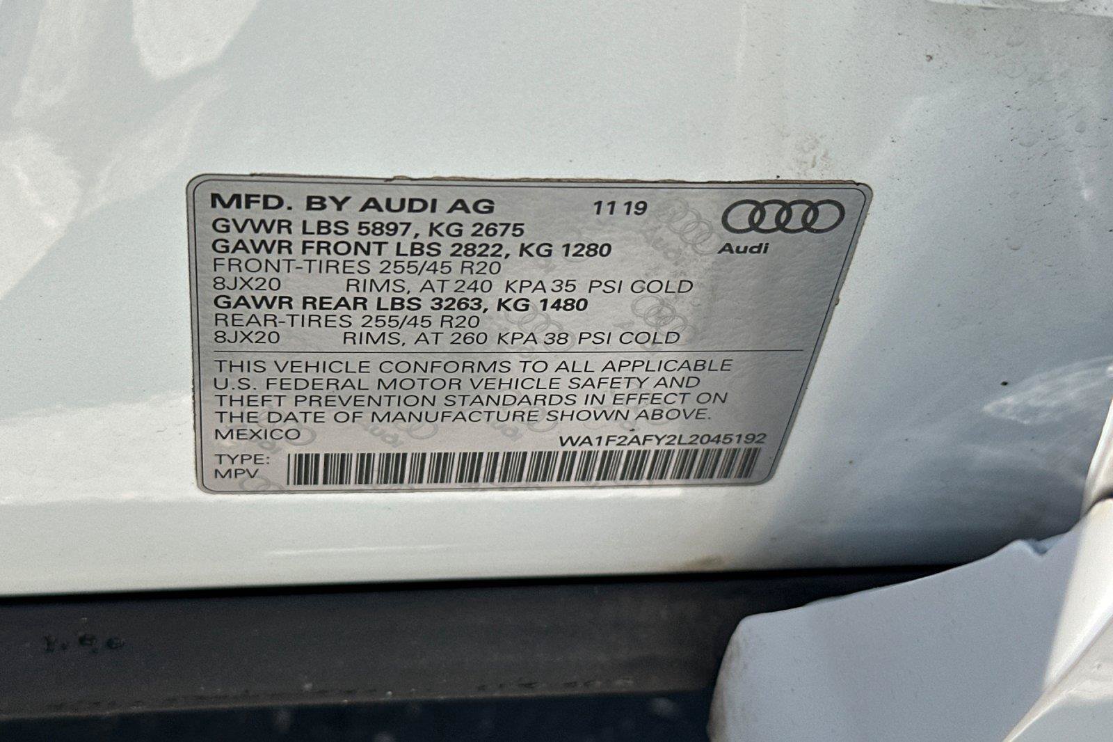 Used 2020 Audi Q5 e Prestige w/ Prestige Package AWD/4WD image 29