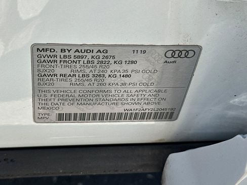Used 2020 Audi Q5 e Prestige w/ Prestige Package AWD/4WD image 29