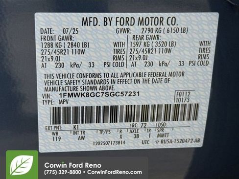 New 2025 Ford Explorer ST w/ Sun And Sound Package image 37