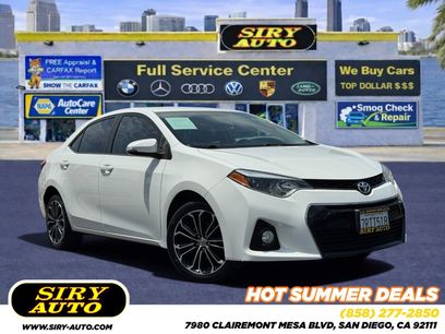 Used 2016 Toyota Corolla S