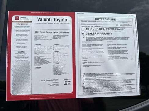 Used 2024 Toyota Tacoma TRD Off-Road image 34