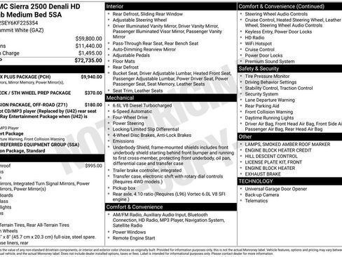 Used 2019 GMC Sierra 2500 Denali w/ Duramax Plus Package image 41