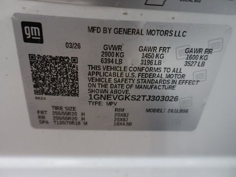 New 2026 Chevrolet Traverse LT w/ Midnight/Sport Edition AWD/4WD image 33