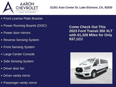 Used 2023 Ford Transit 350 XLT image 20