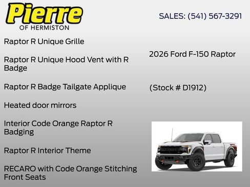 New 2026 Ford F150 Raptor AWD/4WD image 14