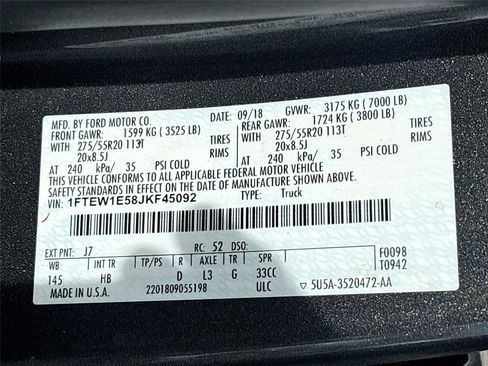 Used 2018 Ford F150 Lariat image 34