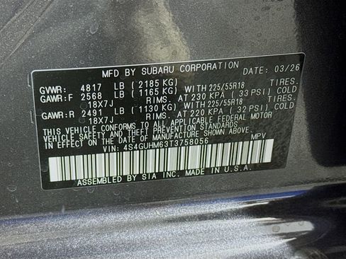 New 2026 Subaru Crosstrek 2.5i Limited AWD/4WD image 32