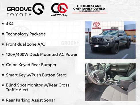 Used 2021 Toyota Tacoma TRD Off-Road w/ Technology Package AWD/4WD image 4