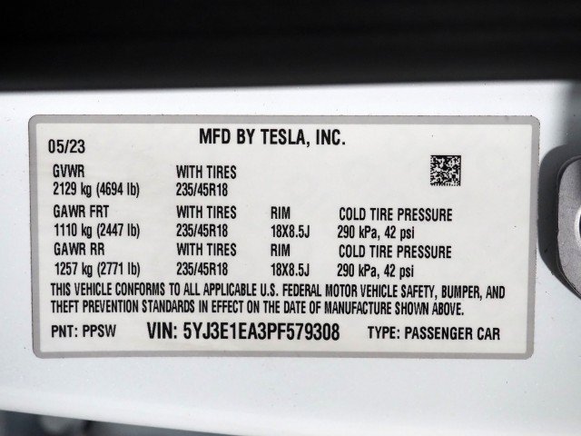 Used 2023 Tesla Model 3 RWD image 66
