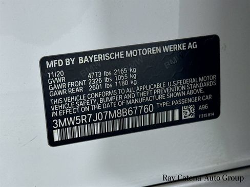 Used 2021 BMW 330i xDrive Sedan w/ M Sport Package AWD/4WD image 33