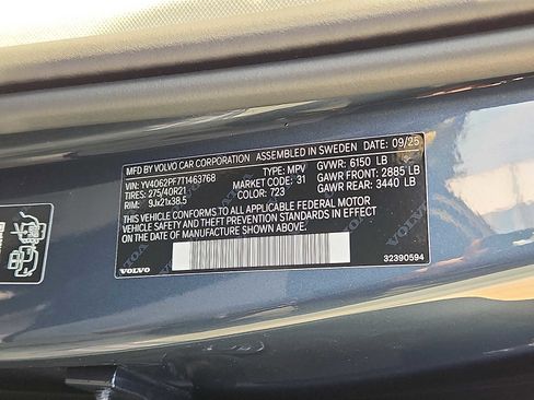 Used 2026 Volvo XC90 B6 Ultra w/ Protection Package image 25