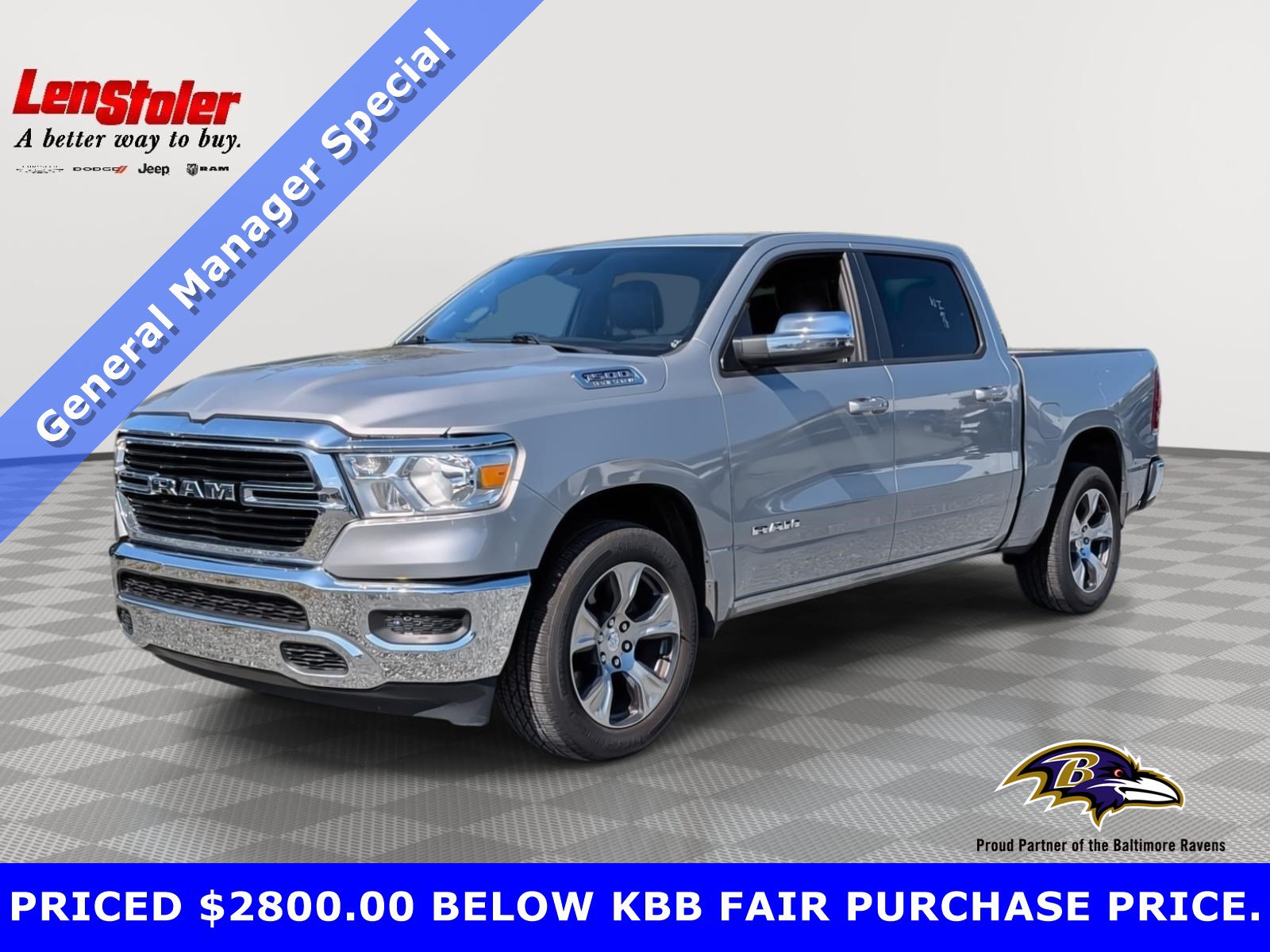 Used 2024 RAM 1500 Laramie RWD image 1