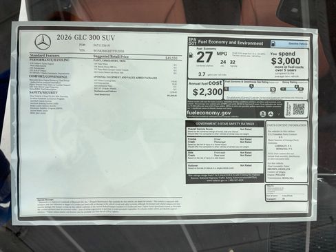 Certified 2026 Mercedes-Benz GLC 300 image 31