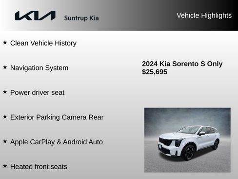 Used 2024 Kia Sorento S image 8