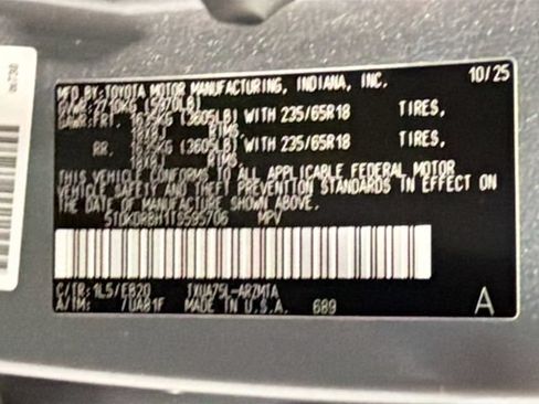 Certified 2026 Toyota Highlander XLE AWD/4WD image 25
