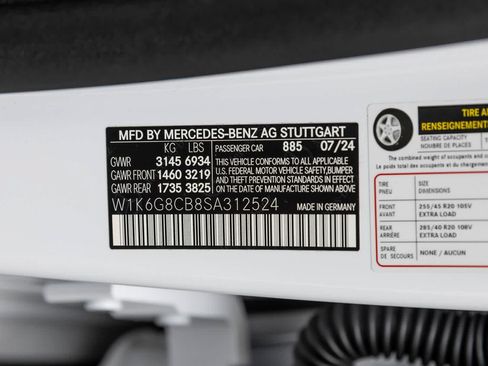 Used 2025 Mercedes-Benz S 63 AMG S w/ Rear Seat Package image 25