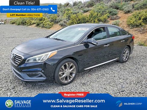 Used 2015 Hyundai Sonata Limited 2.0T FWD image 1
