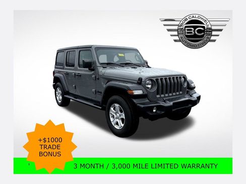 Used 2022 Jeep Wrangler Unlimited Sport image 1
