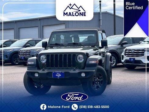 Used 2024 Jeep Wrangler Sport AWD/4WD image 1