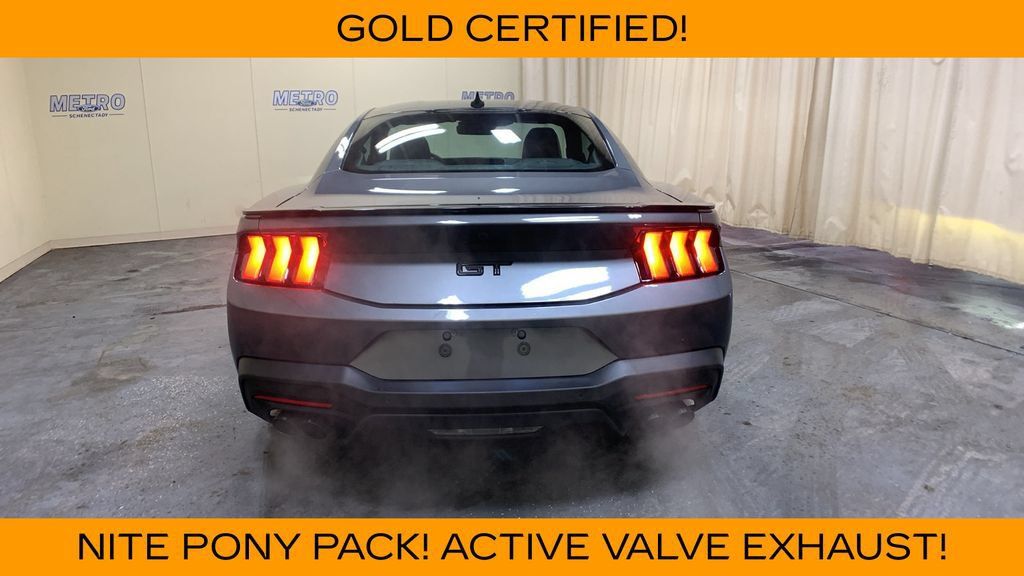 Certified 2025 Ford Mustang GT Premium w/ Mustang Nite Pony Package RWD image 4