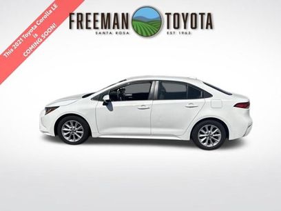 Used 2021 Toyota Corolla LE w/ LE Convenience Package