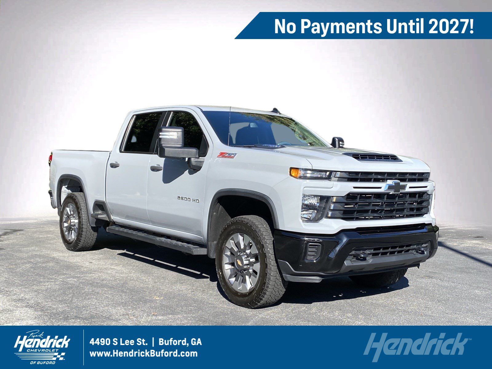 Used 2024 Chevrolet Silverado 2500 Custom w/ Custom Value Package AWD/4WD 360° Tour