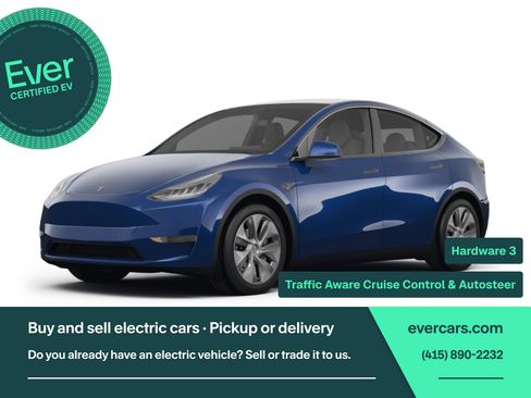 Used 2021 Tesla Model Y Long Range AWD/4WD image 1
