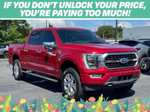 Used 2022 Ford F150 Platinum w/ Equipment Group 701A High AWD/4WD image 1