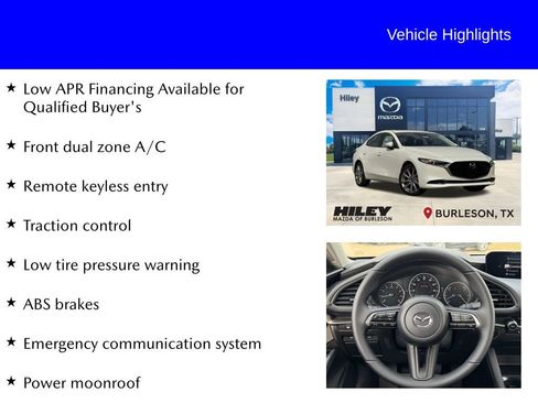 New 2026 MAZDA MAZDA3 2.5 S Sedan w/ Preferred Pkg image 9