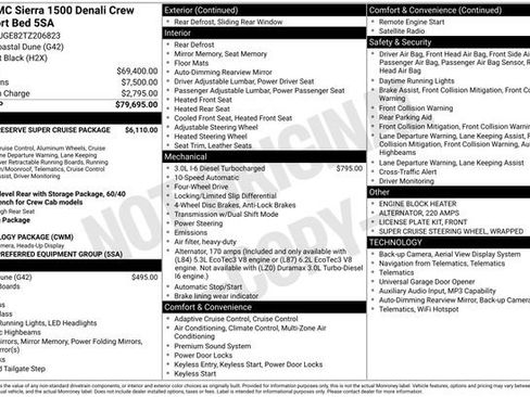 Used 2026 GMC Sierra 1500 Denali AWD/4WD image 7