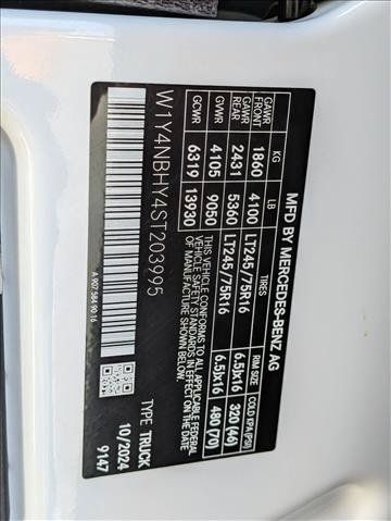 Certified 2025 Mercedes-Benz Sprinter 2500 image 22