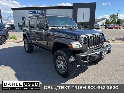 Used 2021 Jeep Wrangler Unlimited Sport AWD/4WD image 1