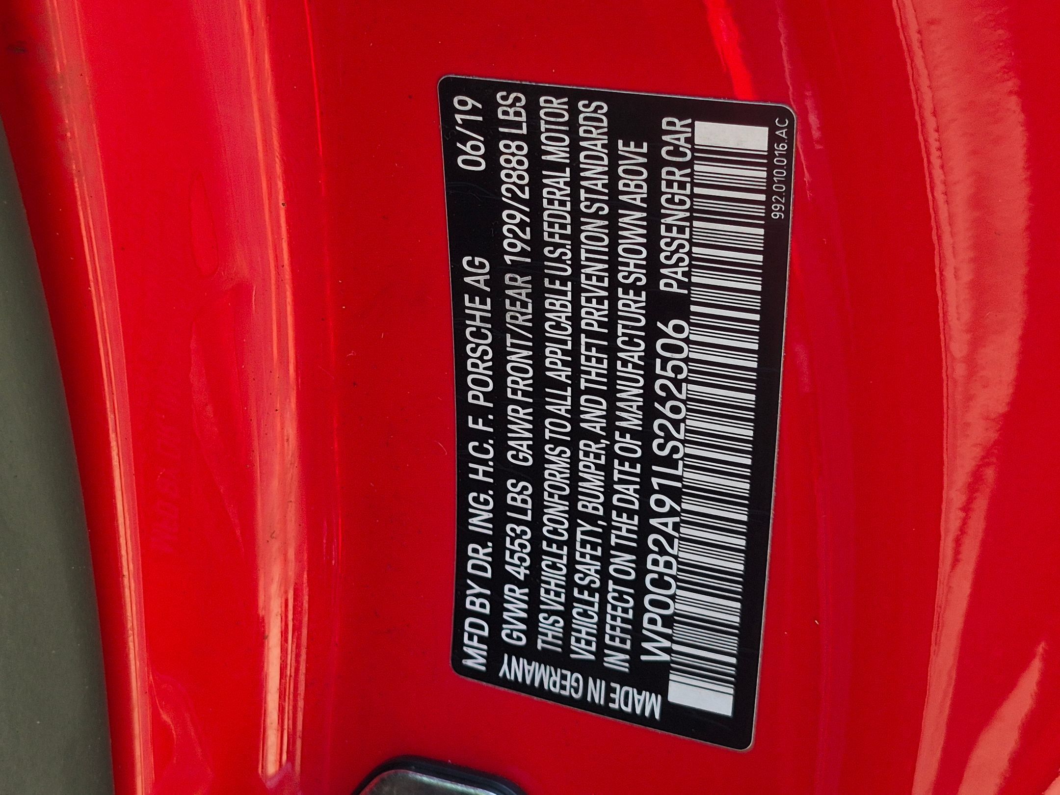 Certified 2020 Porsche 911 Carrera 4S AWD/4WD image 38