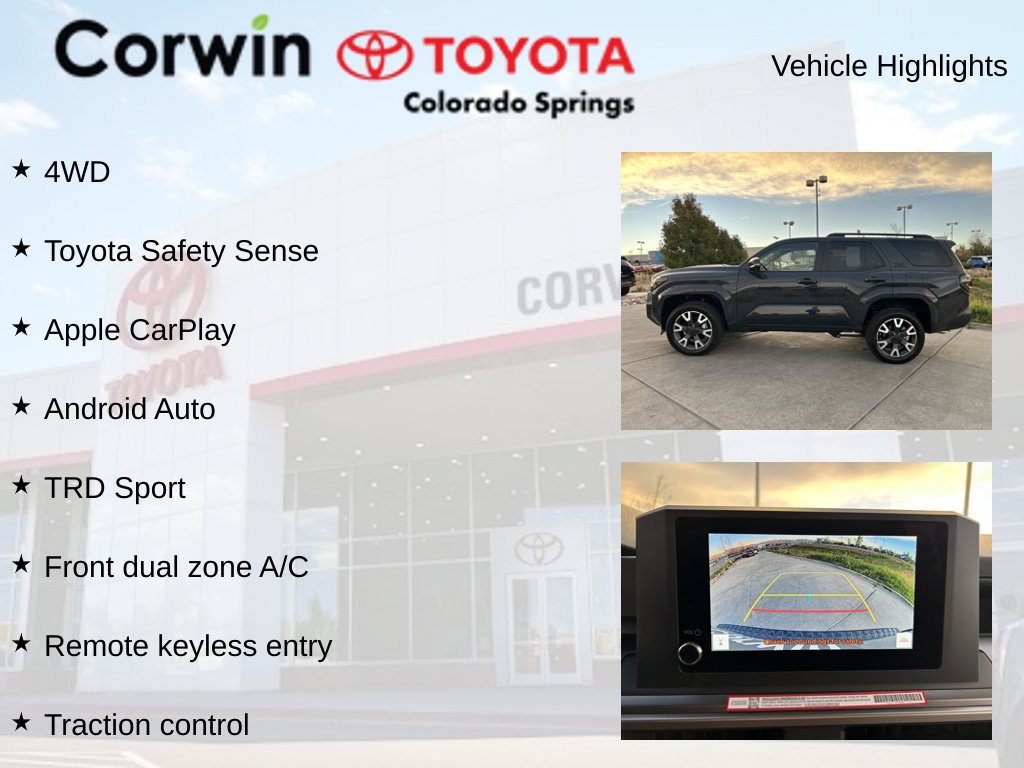 Used 2026 Toyota 4Runner TRD Sport AWD/4WD image 14