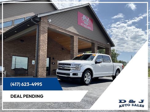 Used 2018 Ford F150 Platinum w/ Trailer Tow Package RWD image 1