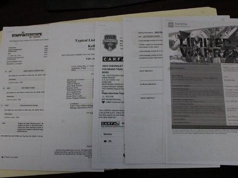 Used 2023 Chevrolet Colorado Trail Boss w/ LPO, Skid Plate Package image 31