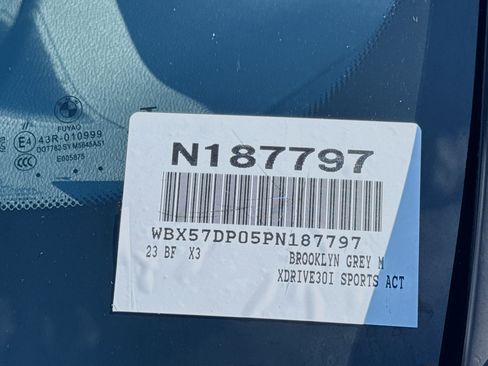 Used 2023 BMW X3 xDrive30i w/ M Sport Package image 38