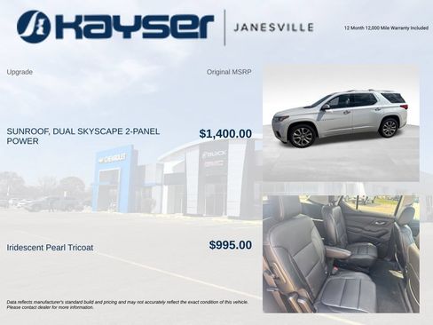 Used 2018 Chevrolet Traverse Premier AWD/4WD image 2