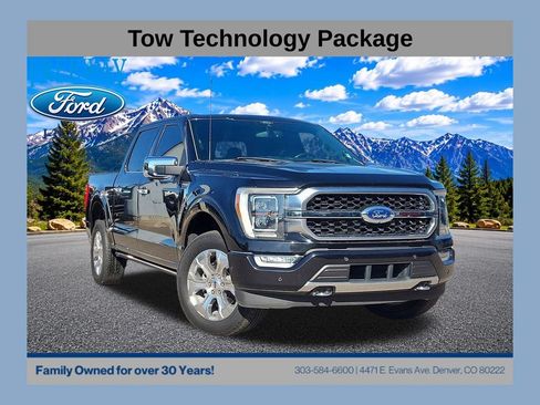 Used 2022 Ford F150 Platinum w/ Equipment Group 701A High AWD/4WD image 1