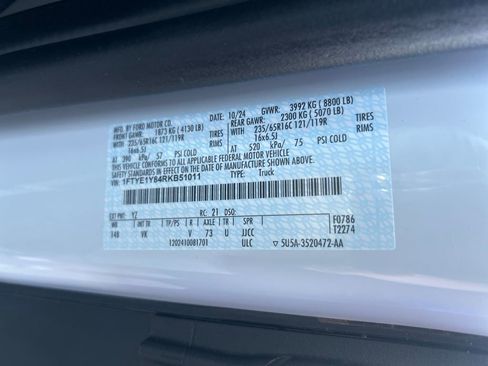 New 2024 Ford Transit 150 Low Roof w/ Load Area Protection Package image 26