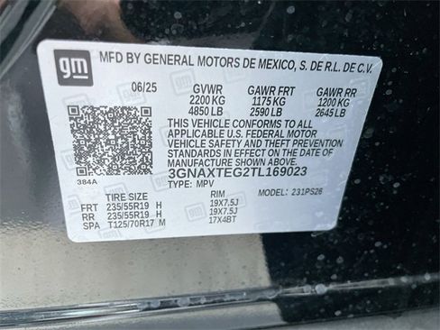 Used 2026 Chevrolet Equinox RS w/ Convenience Package III image 25