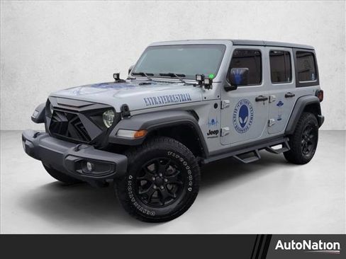 Used 2022 Jeep Wrangler Unlimited Sport image 1