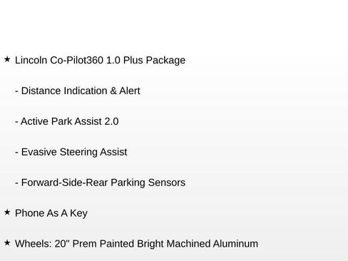 Used 2022 Lincoln Nautilus Reserve w/ Equipment Group 201A image 15